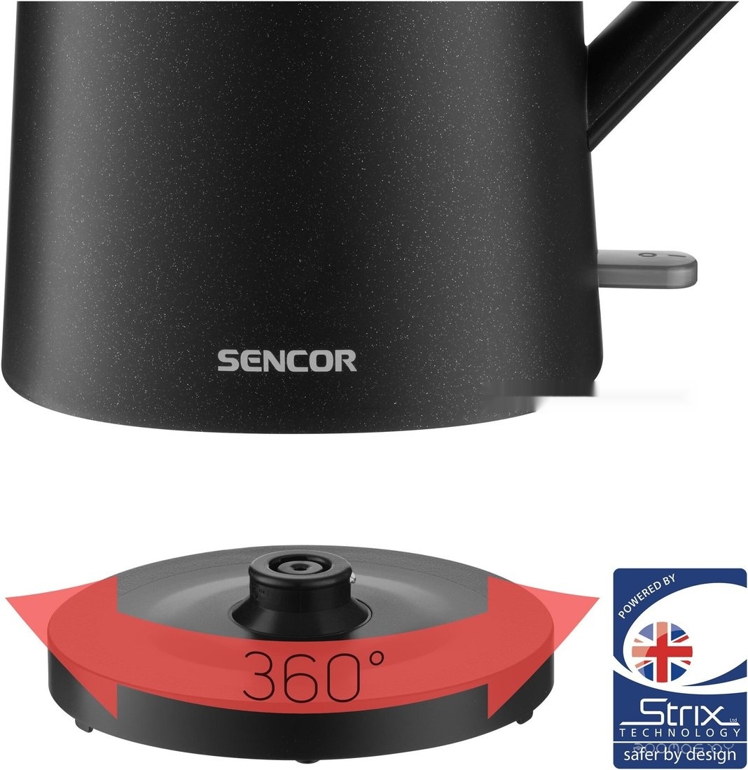 Электрический чайник Sencor SWK 0551BK, фото 10
