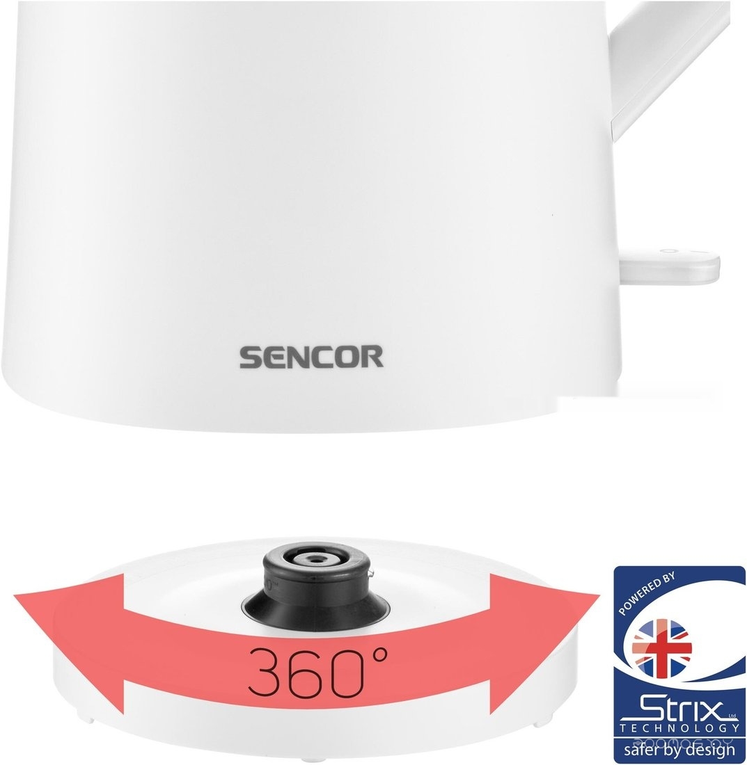 Электрический чайник Sencor SWK 0550WH, фото 9