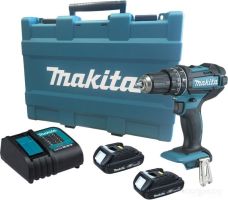 Ударная дрель-шуруповерт Makita DHP482SYE (с 2-мя АКБ)