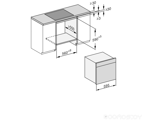 Паровой духовой шкаф Miele DGC 7460 HCX Pro GRGR, фото 4