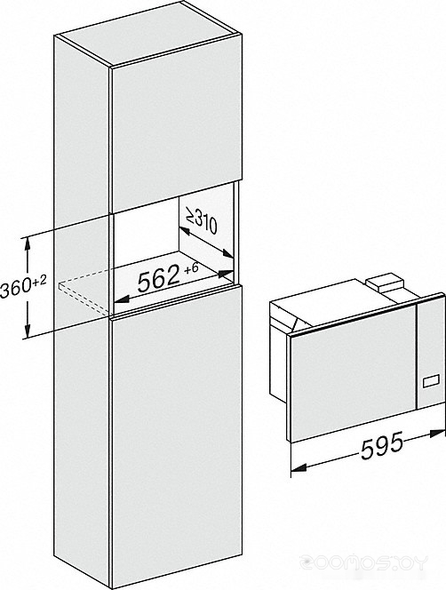 Микроволновая печь Miele M 2230 SC OBSW, фото 3