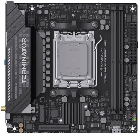 Материнская плата Maxsun Terminator B850BKB WiFi