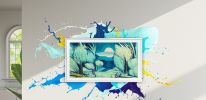 Телевизор Samsung The Frame QLED LS03F QE43LS03FAUXRU