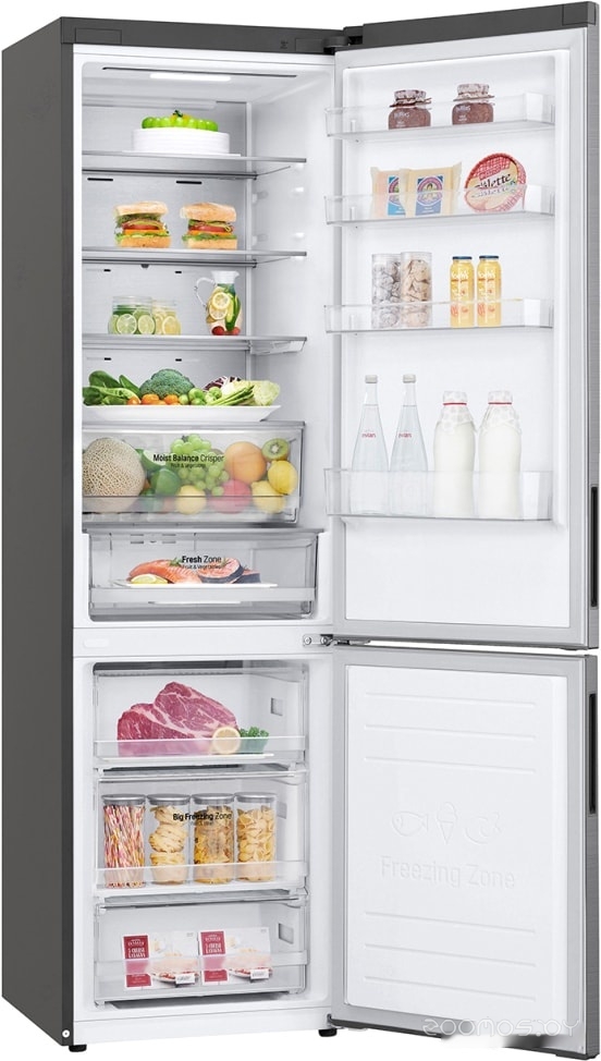 Холодильник LG DoorCooling+ GA-B509CMQM, фото 12