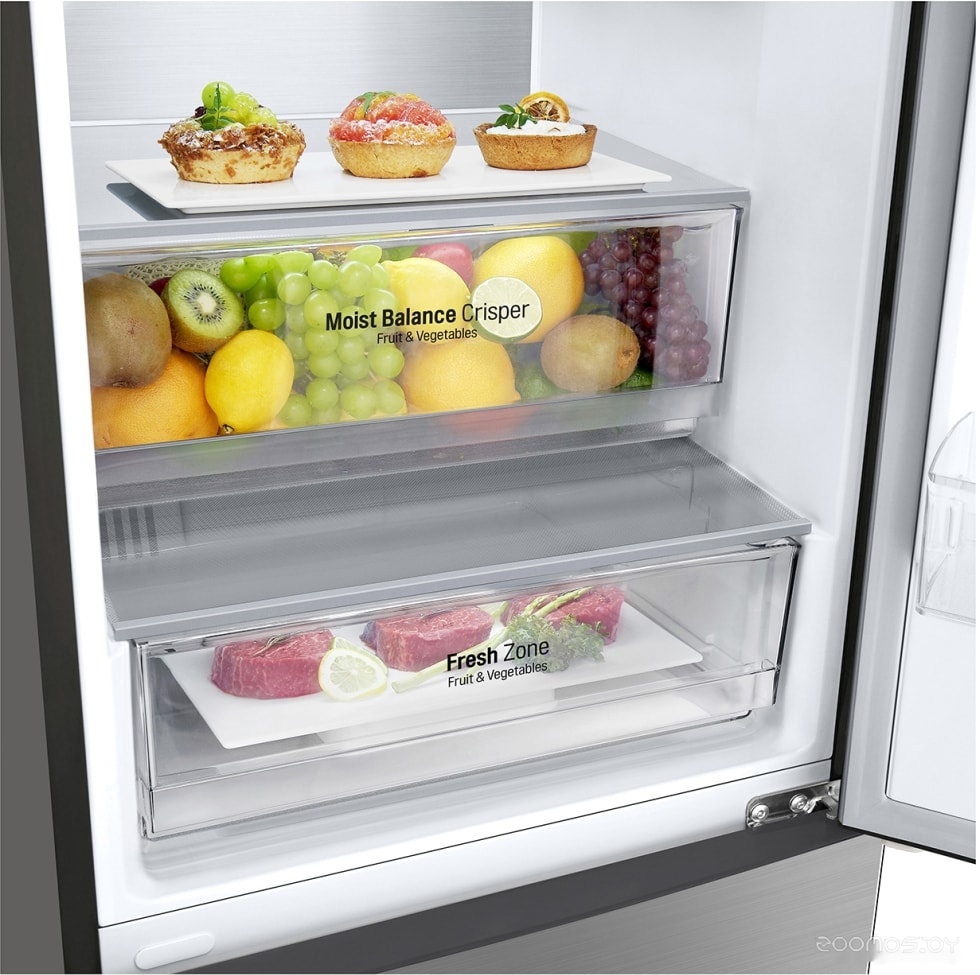 Холодильник LG DoorCooling+ GA-B509CMQM, фото 15