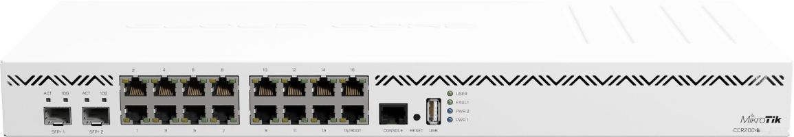 Маршрутизатор MikroTik CCR2004-16G-2S+