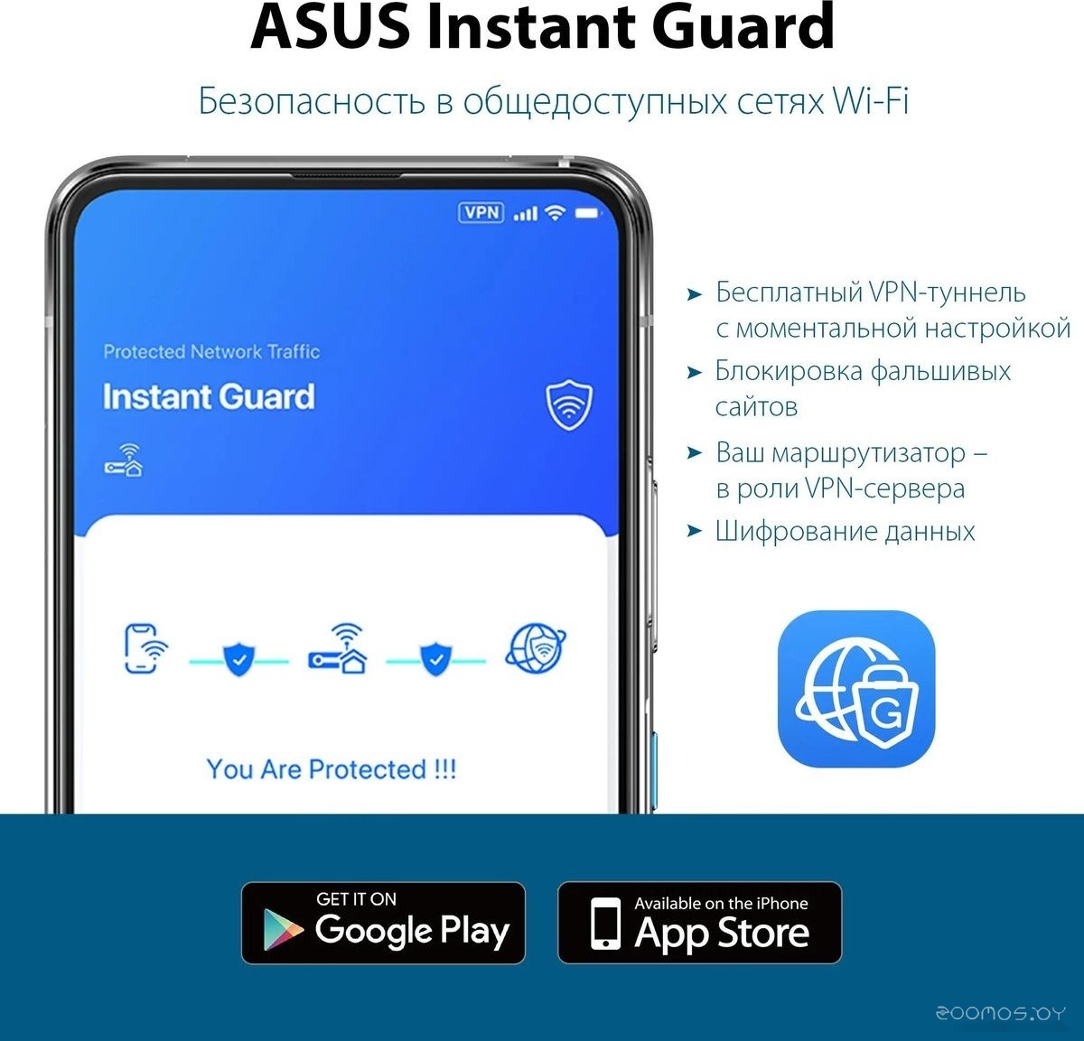 Wi-Fi роутер Asus RT-AX52, фото 9