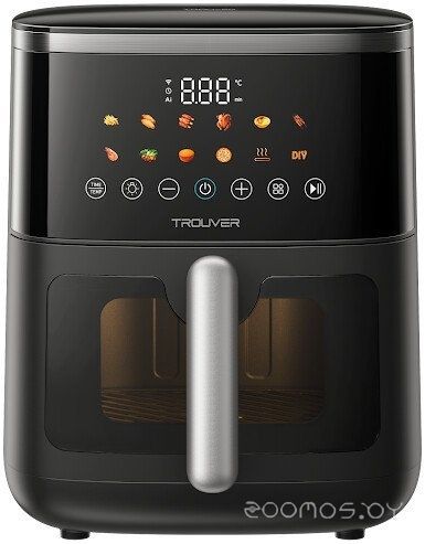 Аэрогриль (аэрофритюрница) Trouver Air Fryer FD10 Pro Max (черный)