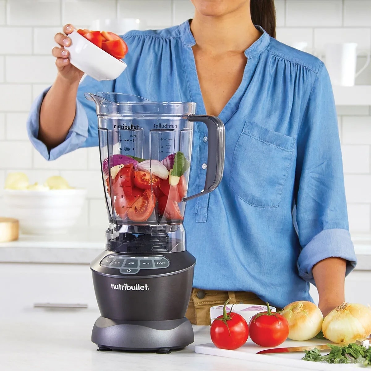 Стационарный блендер NutriBullet Combo NBF500DG, фото 9