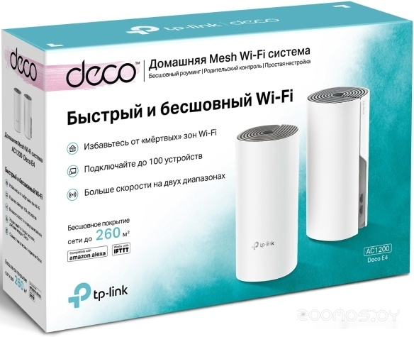 Wi-Fi роутер TP-Link Deco E4 (2 шт.), фото 4