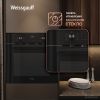 Электрический духовой шкаф Weissgauff EOM 306 Black Edition