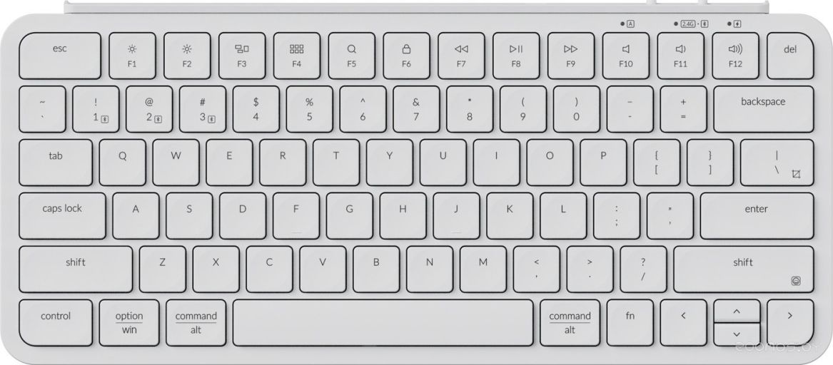 Клавиатура Keychron B1 Pro B1P-K8-RU (белый)