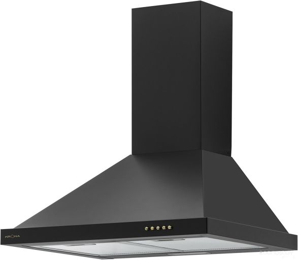 Кухонная вытяжка Krona Bella Retro 600 Black PB (черный)