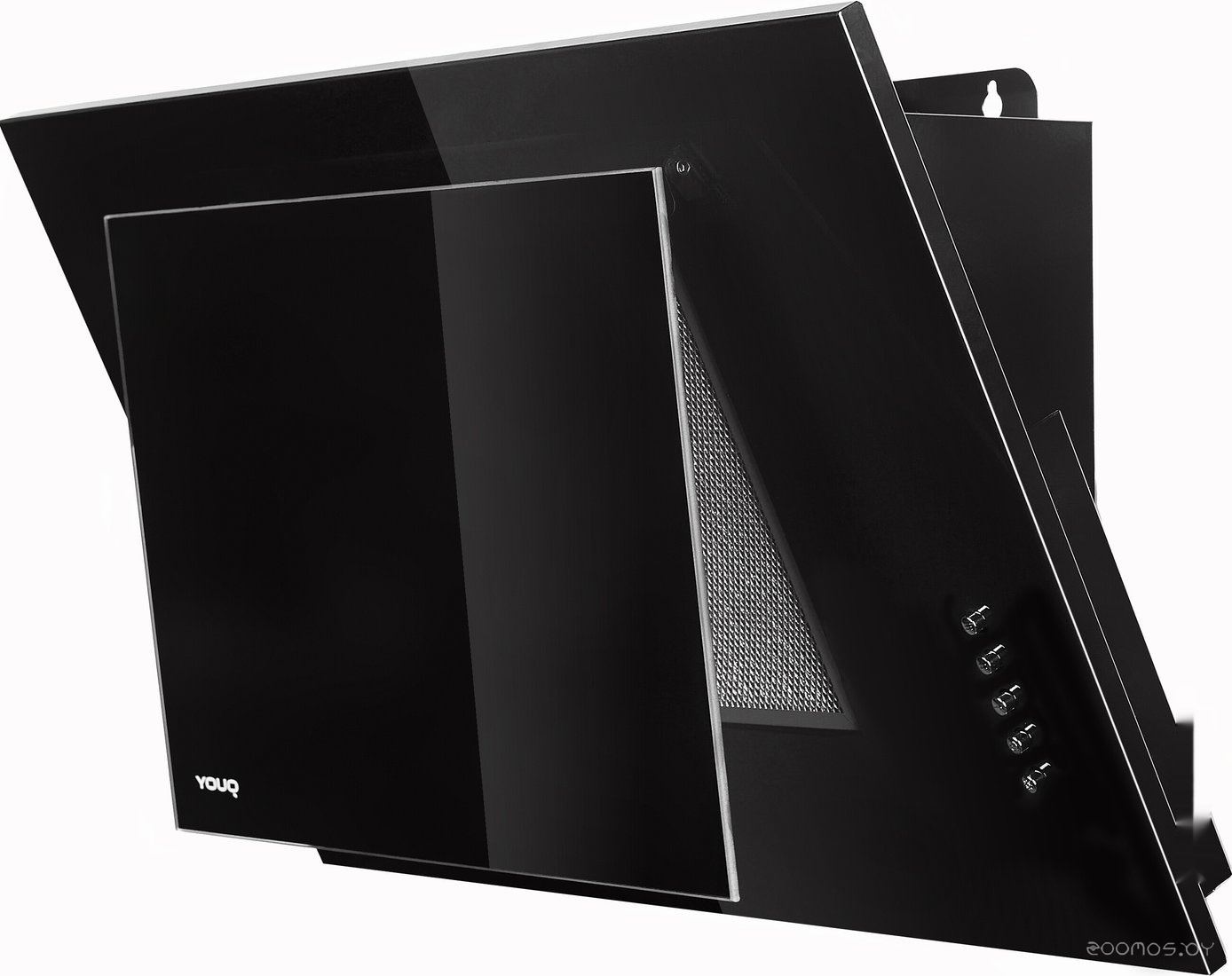Кухонная вытяжка YOUQ Otama WL 1080 P 60 BL (черный), фото 3