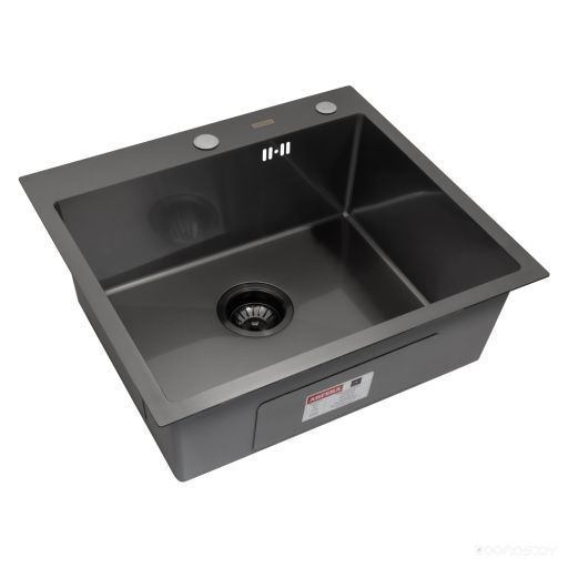 Кухонная мойка ARFEKA ECO AR 550*500 BLACK PVD NANO
