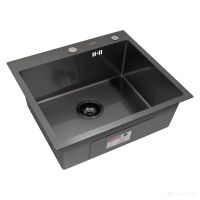 Кухонная мойка ARFEKA ECO AR 550*500 BLACK PVD NANO