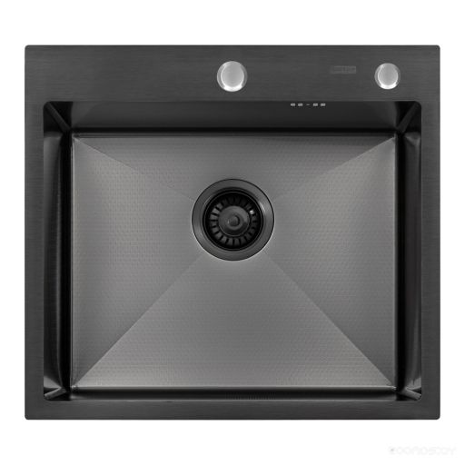 Кухонная мойка ARFEKA ECO AR 550*500 BLACK PVD NANO DECOR