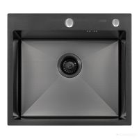 Кухонная мойка ARFEKA ECO AR 550*500 BLACK PVD NANO DECOR