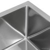 Кухонная мойка ARFEKA ECO AR 550*500 SATIN DECOR MILLET GRAINS