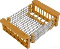 Кухонная мойка Basic CL DS Decor 45x50 (золото, коландер, дозатор)