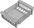 Кухонная мойка Basic CL DS Decor 45x50 (сатин, коландер, дозатор)