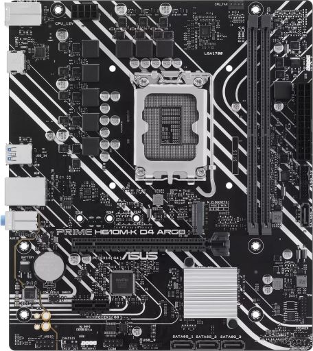 Материнская плата Asus Prime H610M-K D4 ARGB