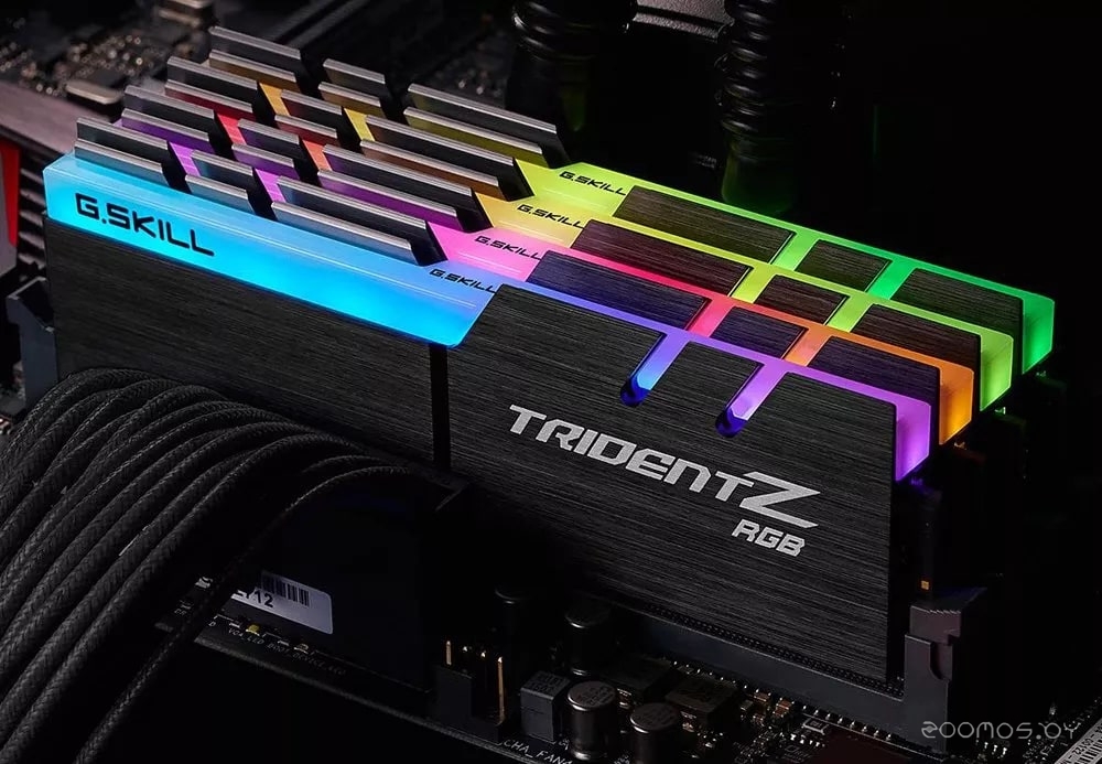 Оперативная память G.SKILL Trident Z RGB 2x8GB DDR4 PC4-25600 F4-3200C16D-16GTZR, фото 3