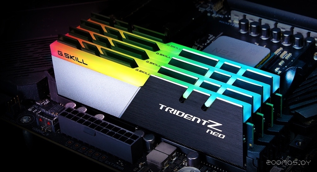 Оперативная память G.SKILL Trident Z Neo 2x16GB DDR4 PC4-28800 F4-3600C18D-32GTZN, фото 2