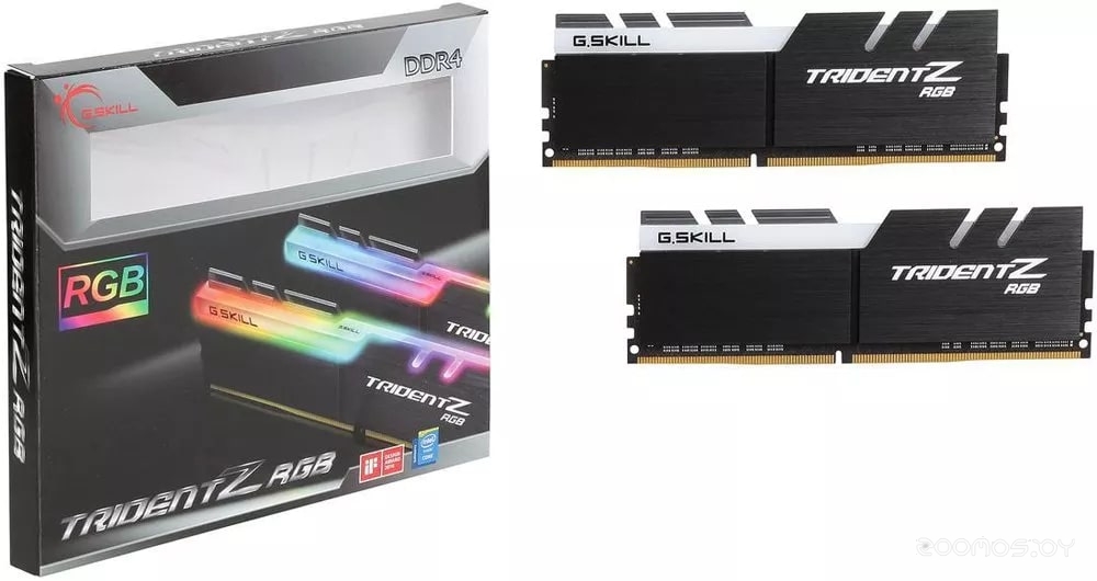 Оперативная память G.SKILL Trident Z RGB 2x8GB DDR4 PC4-25600 F4-3200C16D-16GTZR, фото 4