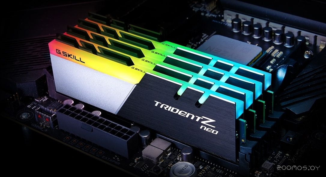 Оперативная память G.SKILL Trident Z Neo 2x8GB DDR4 PC4-28800 F4-3600C16D-16GTZNC, фото 4