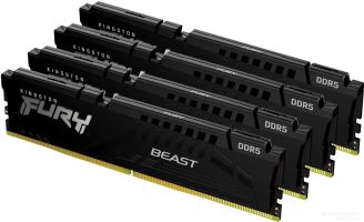 Оперативная память Kingston FURY Beast 4x32ГБ DDR5 5200 МГц KF552C40BBK4-128