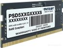 Оперативная память Patriot Signature Line 32ГБ DDR5 SODIMM 5600 МГц PSD532G56002S