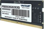 Оперативная память Patriot Signature Line 32ГБ DDR5 SODIMM 5600 МГц PSD532G56002S