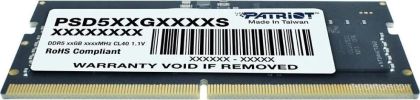 Оперативная память Patriot Signature Line 32ГБ DDR5 SODIMM 5600 МГц PSD532G56002S