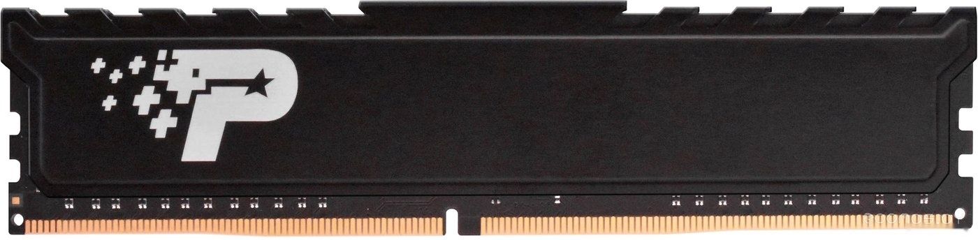 Оперативная память Patriot Signature Premium Line 16ГБ DDR4 2666 МГц PSP416G2666H1
