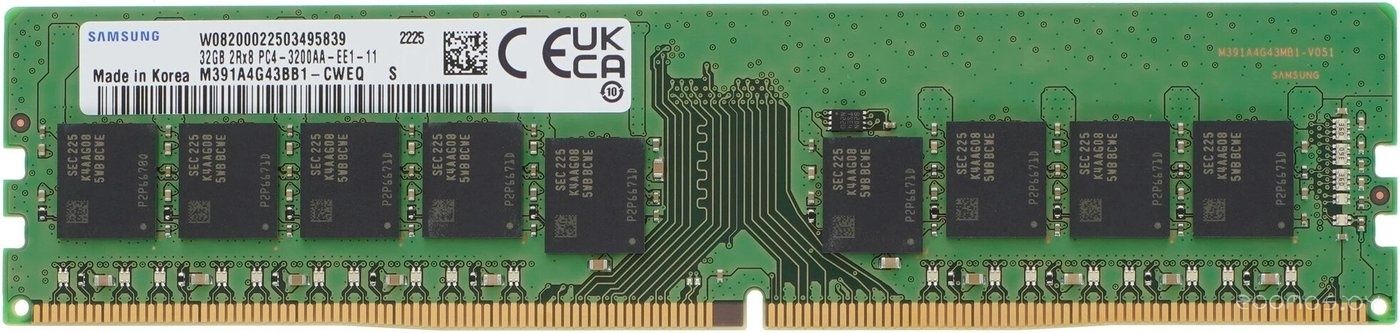 Оперативная память Samsung 32ГБ DDR4 3200 МГц M391A4G43BB1-CWE