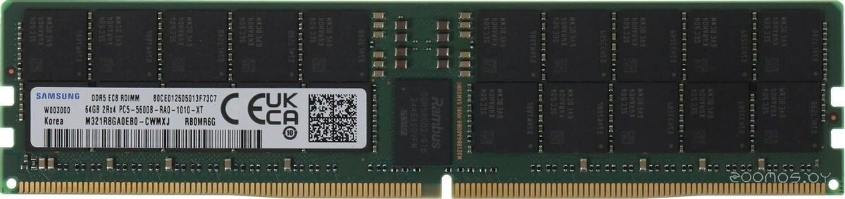 Оперативная память Samsung 64ГБ DDR5 5600 МГц M321R8GA0EB0-CWM