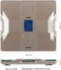 Умные напольные весы Tanita Platinum RD-953S (бежевый)