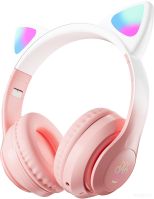 Наушники Miru Cat EP-W10 (розовый)