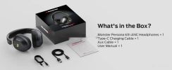 Наушники Monster Persona 6th ANC MH22267 (черный)