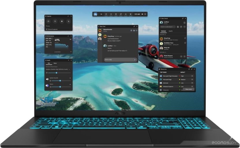 Игровой ноутбук Asus V16 V3607VM-TK207