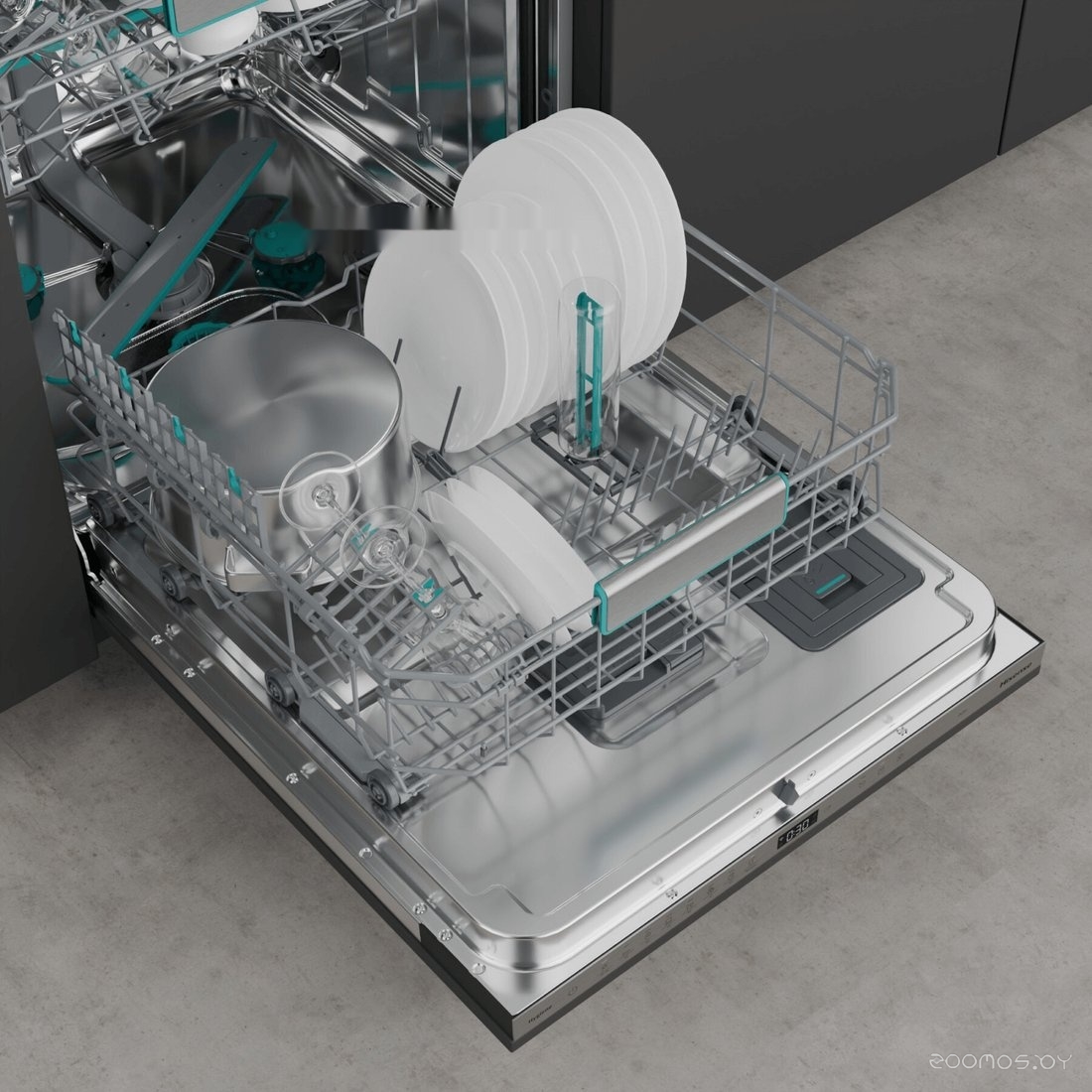 Встраиваемая посудомоечная машина Hisense HV693A65AD, фото 4