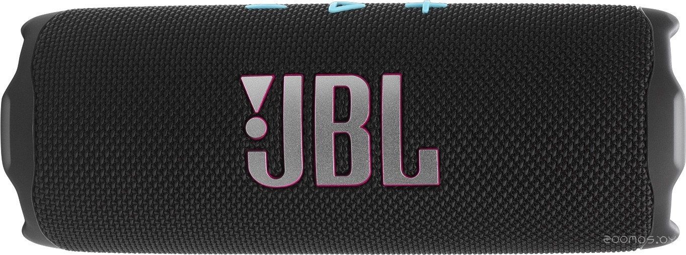 Беспроводная колонка JBL Flip 7 (черный/голубой/оранжевый)