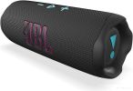 Беспроводная колонка JBL Flip 7 (черный/голубой/оранжевый)