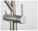 Смеситель Gappo G4398-85 черный/сатин