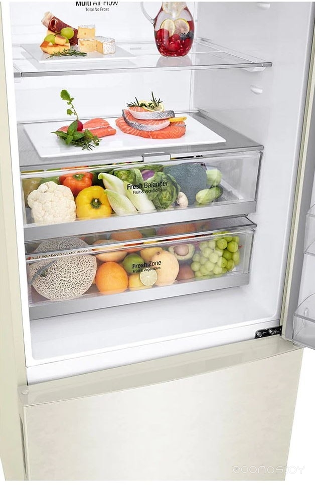 Холодильник с морозильником LG GC-B569PECM, фото 4