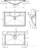 Умывальник BelBagno BB700/455-LV-MR-ALR