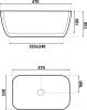 Умывальник Roxen Antares Gold 570160-G