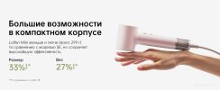 Фен Laifen Mini (розовый)