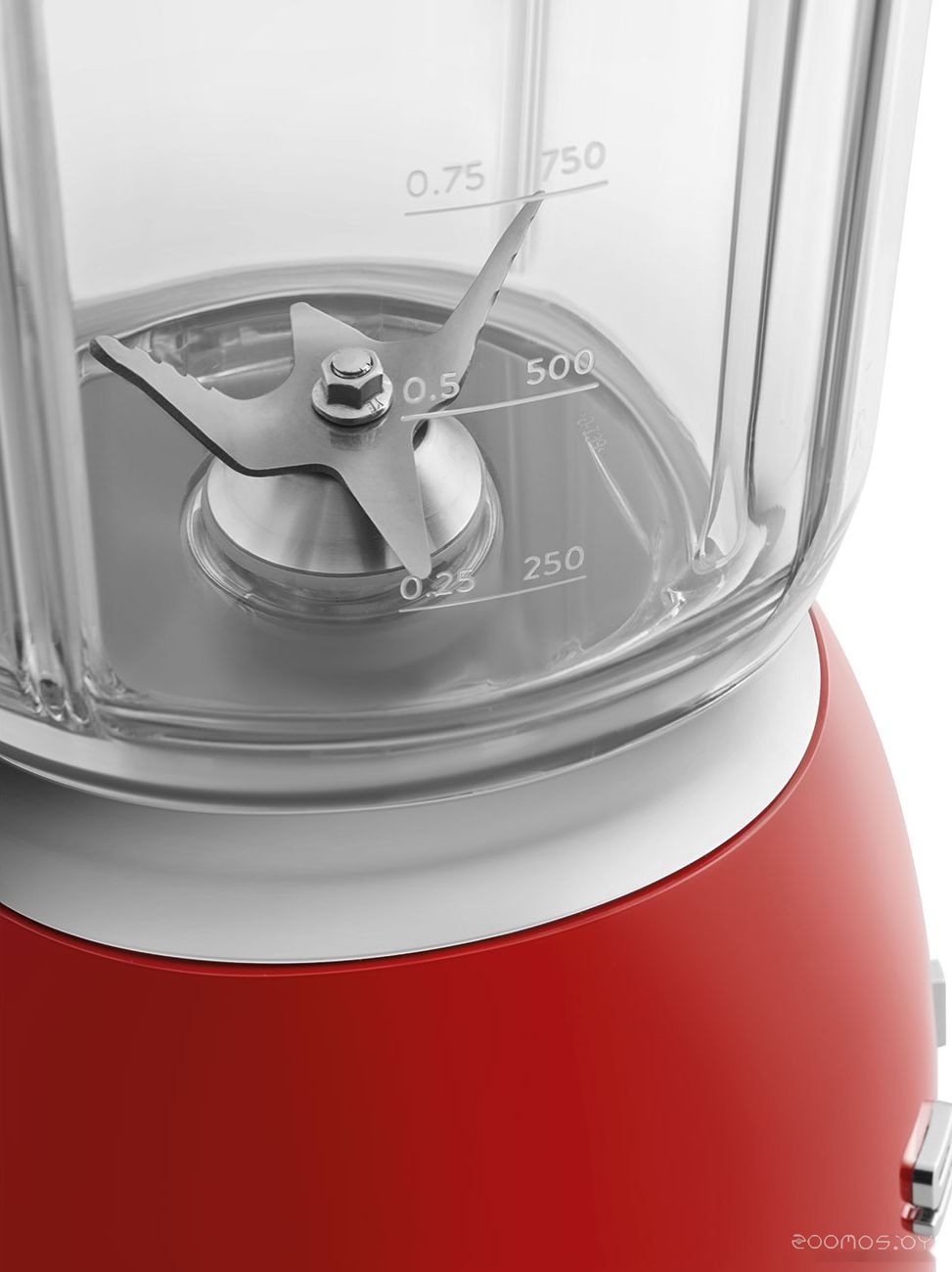 Стационарный блендер Smeg BLF03RDEU, фото 2